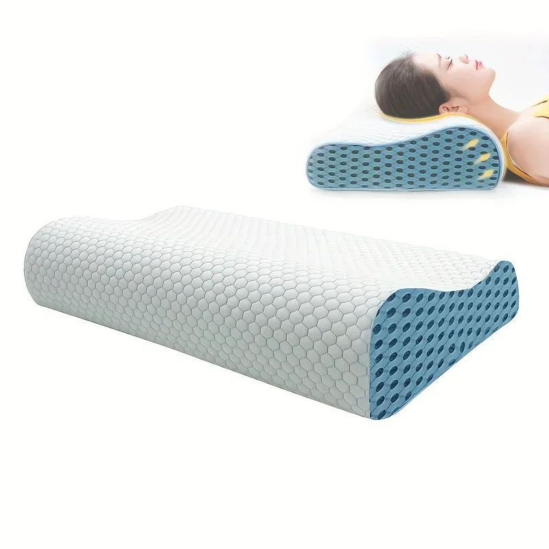 

Neck Care Memory Pillow,Dual Height for Different Sleeping Preferences, Christmas,Thanksgiving gift