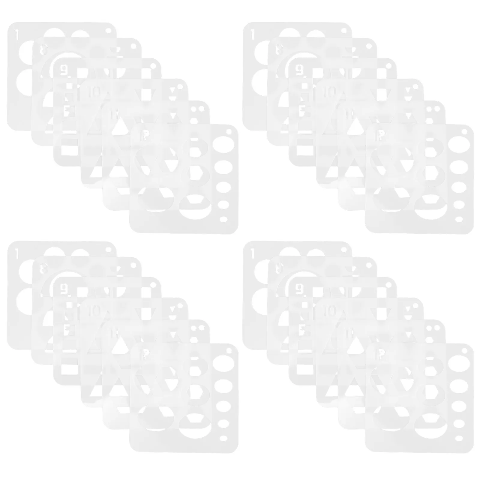 conjunto-de-24-estenceis-geometricos-de-plastico-reutilizaveis-para-desenho-escolar-artesanato-diy-circulo-quadrado-triangulo-hexagono