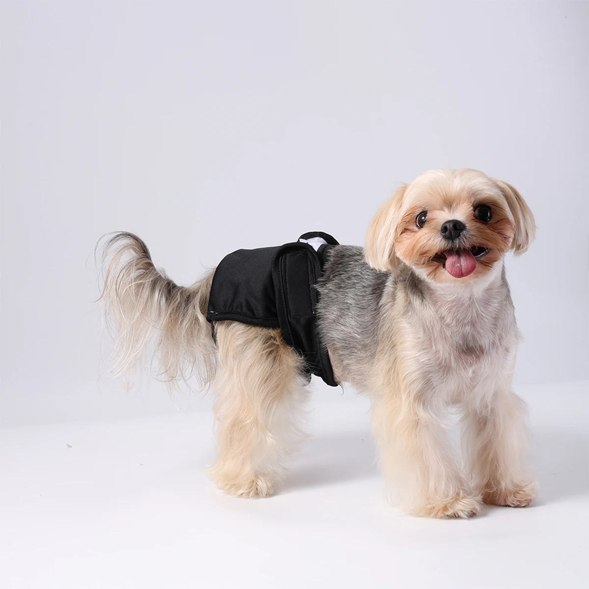 Washable Female Dog Diaper Adjustable Pet Physiological Pant Reusable Leakproof Pets Panties Diapers for Small Medium Large Dogs view 6