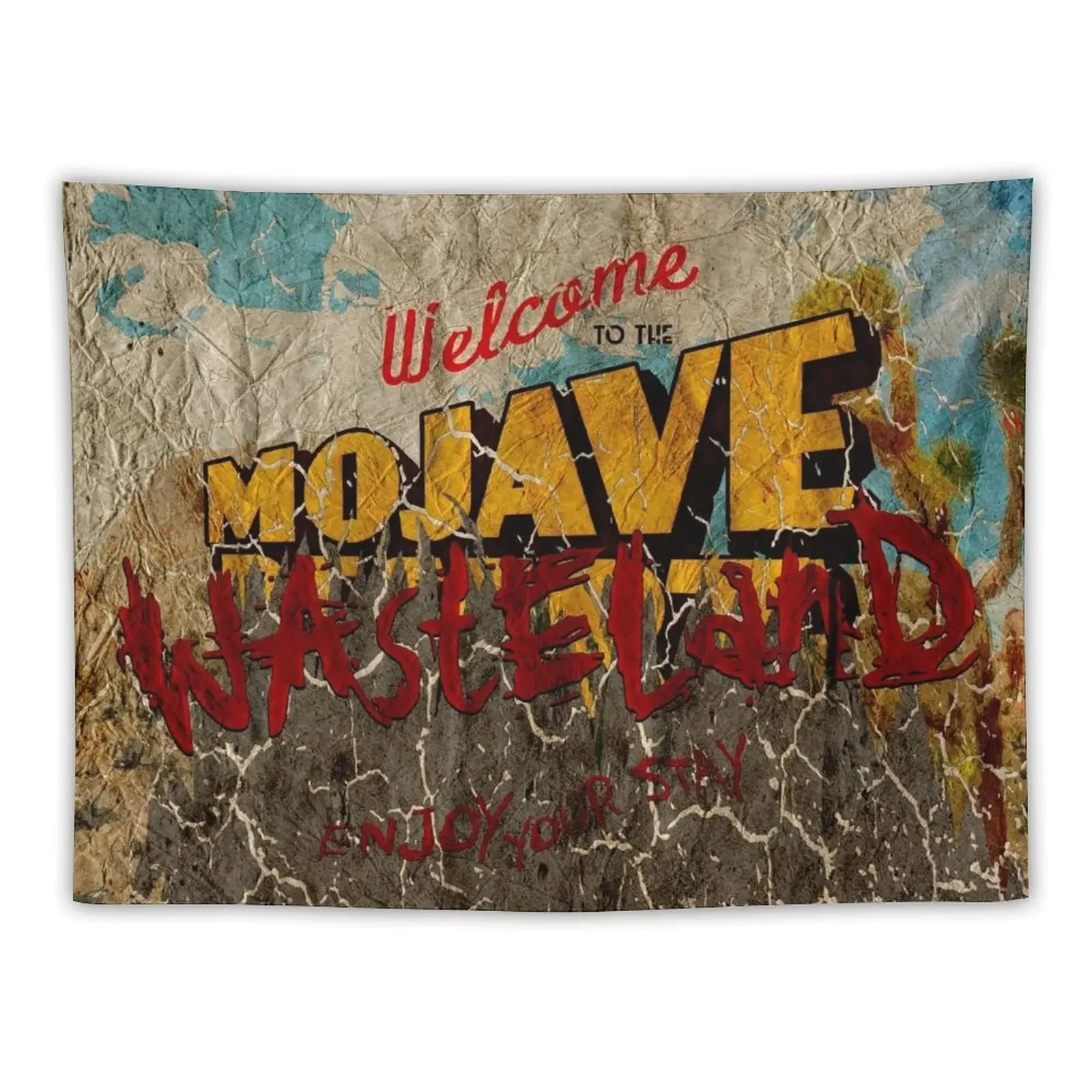 Retro Style Mojave Wasteland Tapestry Bedroom Decoration Decoration For Bedroom Tapestry