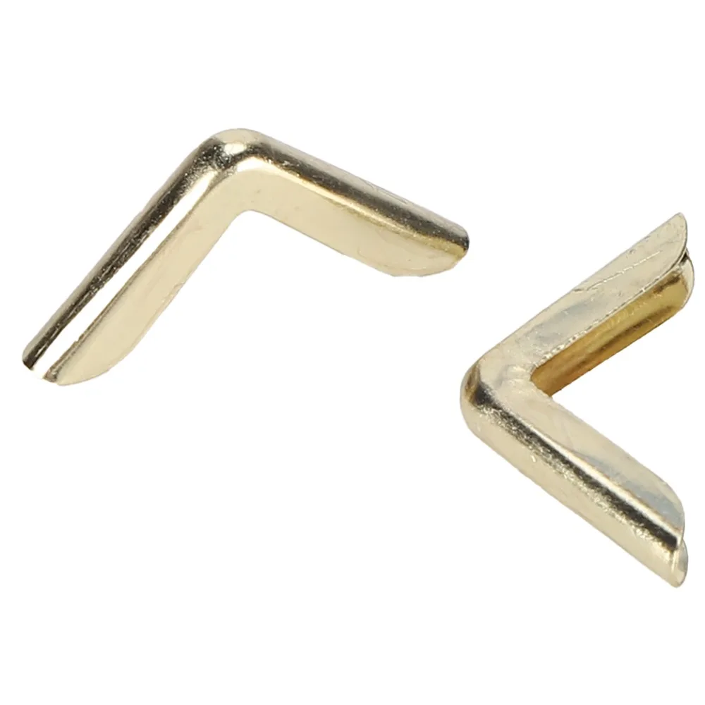 100Pcs Accessory Gold Corner Guard 14.5*14.5*2.3mm Durable Book Corner Protector Album Corner Protector Diary