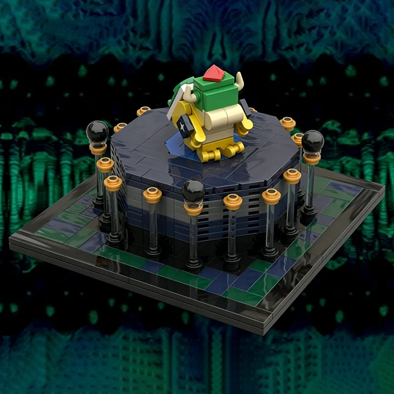 Popular Game Model MOC Building Bricks Circular Plinth Diorama Modular Technology Gifts Holiday Assemble Toys Suit Display