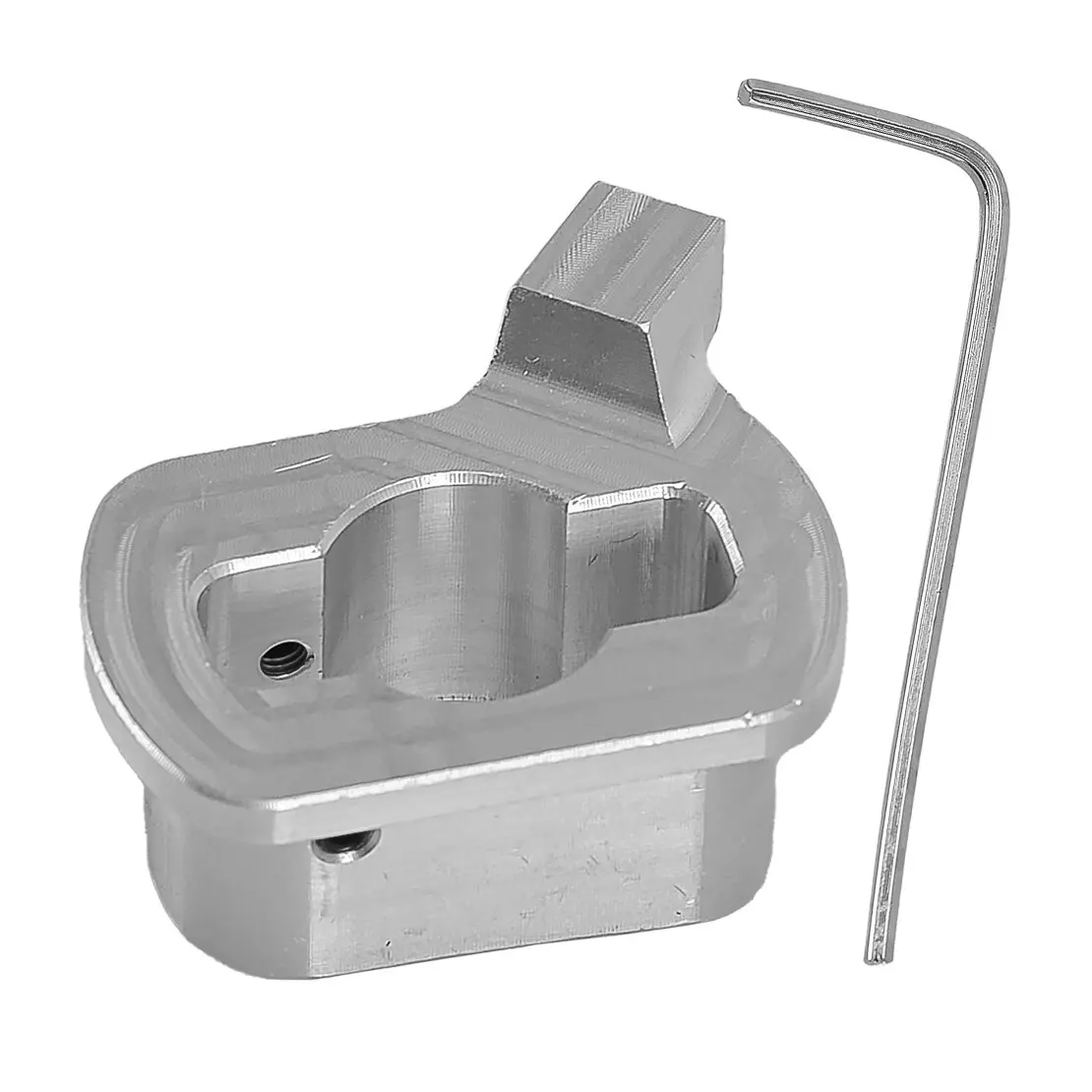 Tailgate Hinge Bushing Fit for Nissan Titan Pickup 2005 2006 2007 2008 2009 2010 2011 2012 2013 2014 2015-2024 Silver Aluminum