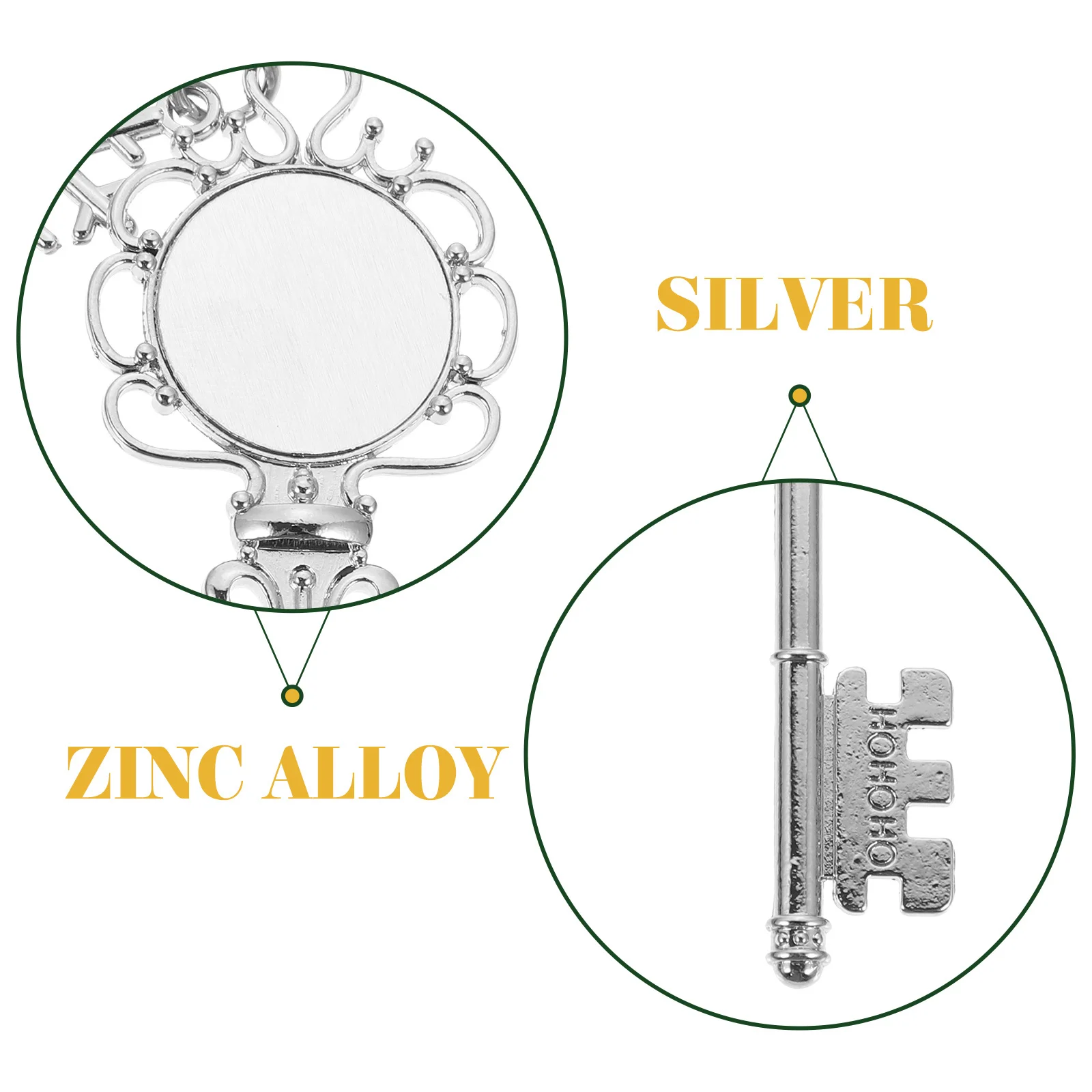 

6Pcs Blank Heat Transfer Snowflake Pendants DIY Sublimation Christmas Tree Xmas Party Hanging Decorations Sublimation Pendants