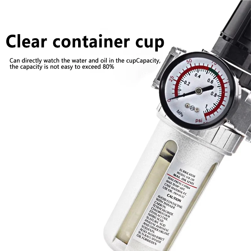 

Воздушный компрессор SFC-400 SFC-300 SFC-200 - Воздушный фильтр-регулятор, масло-влагоотделитель, клапан-регулятор с автоматическим сливом