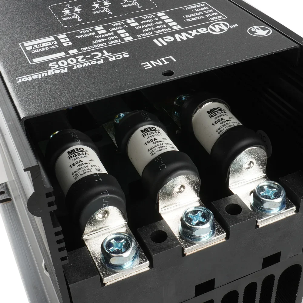 جديد PIDMaxwell TC-200S TCH300 380V 440V 480V 150A 175A 200A SCR الجهد منظم الطاقة التدفئة 4-20mA 0-5V 0-10V AC