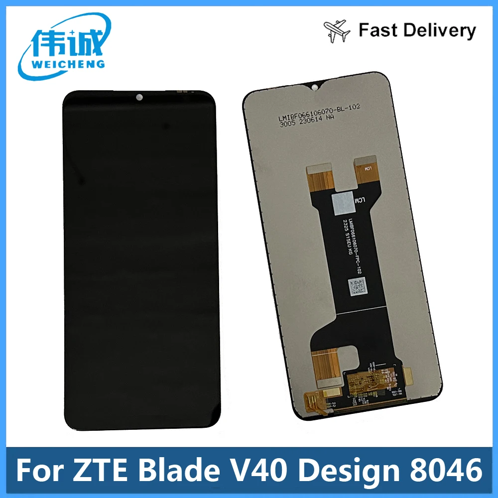 

Оригинальный 6,6 дюймовый ЖК-дисплей для ZTE Blade V40, дизайн 8046, ЖК-дисплей для ZTE Blade V40, дизайнерский ЖК-дисплей