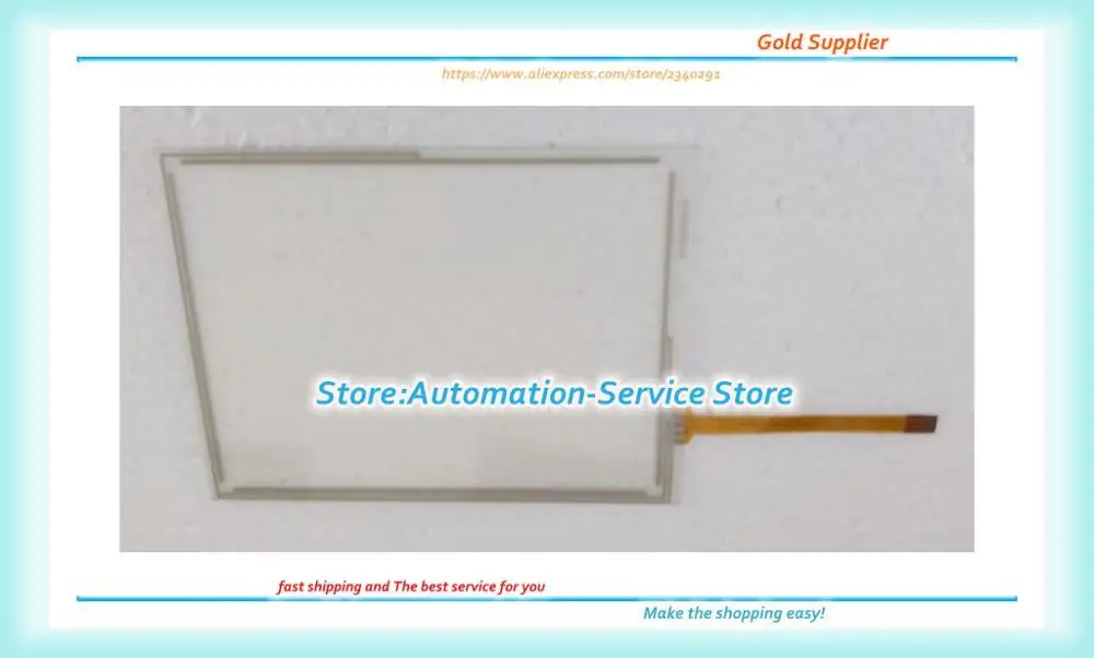 New Touch Screen Glass Panel Pad Use For P/N:TR4-058F-09DG TR4-058F-09 DG