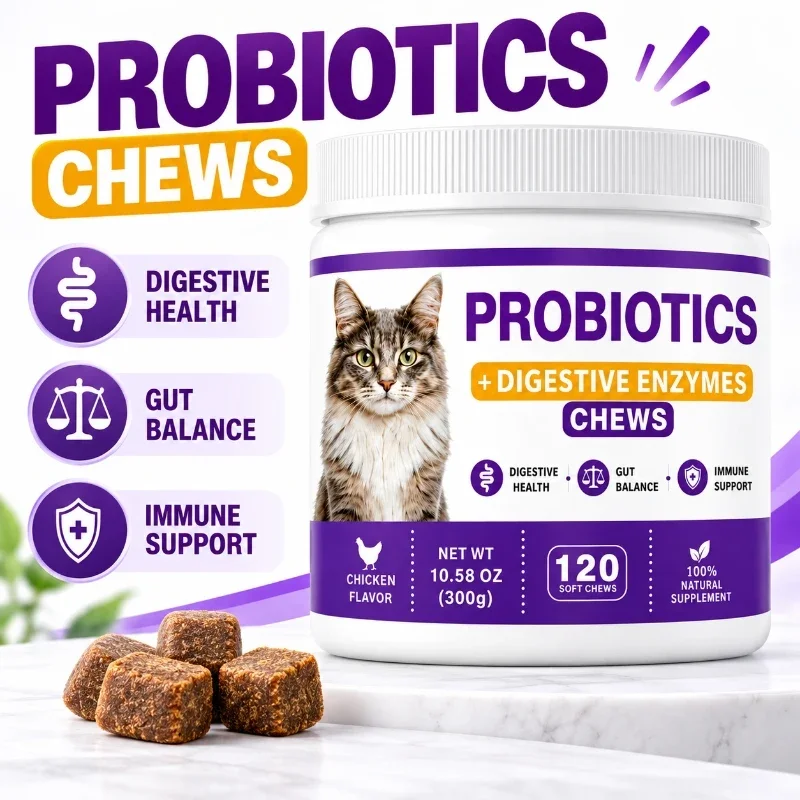 golosinas-blandas-probioticas-y-con-enzimas-digestivas-para-gatos-para-equilibrar-la-flora-intestinal-sabor-a-pollo-120-unidades-300-g