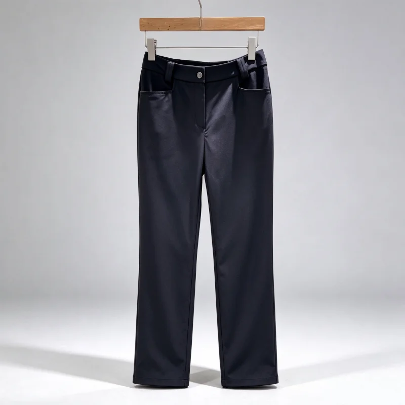 2026 New Women Golf Casual Straight Pants Autumn Slim Fit Trousers Elastic Back Waist Ladies Golf Sports Pants