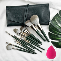 Professional 14Pcs Makeup Brush Set Eye Face Foundation Concealers Blush Powder Eye shadow Cosmetic Brushes Christmas Gift Women