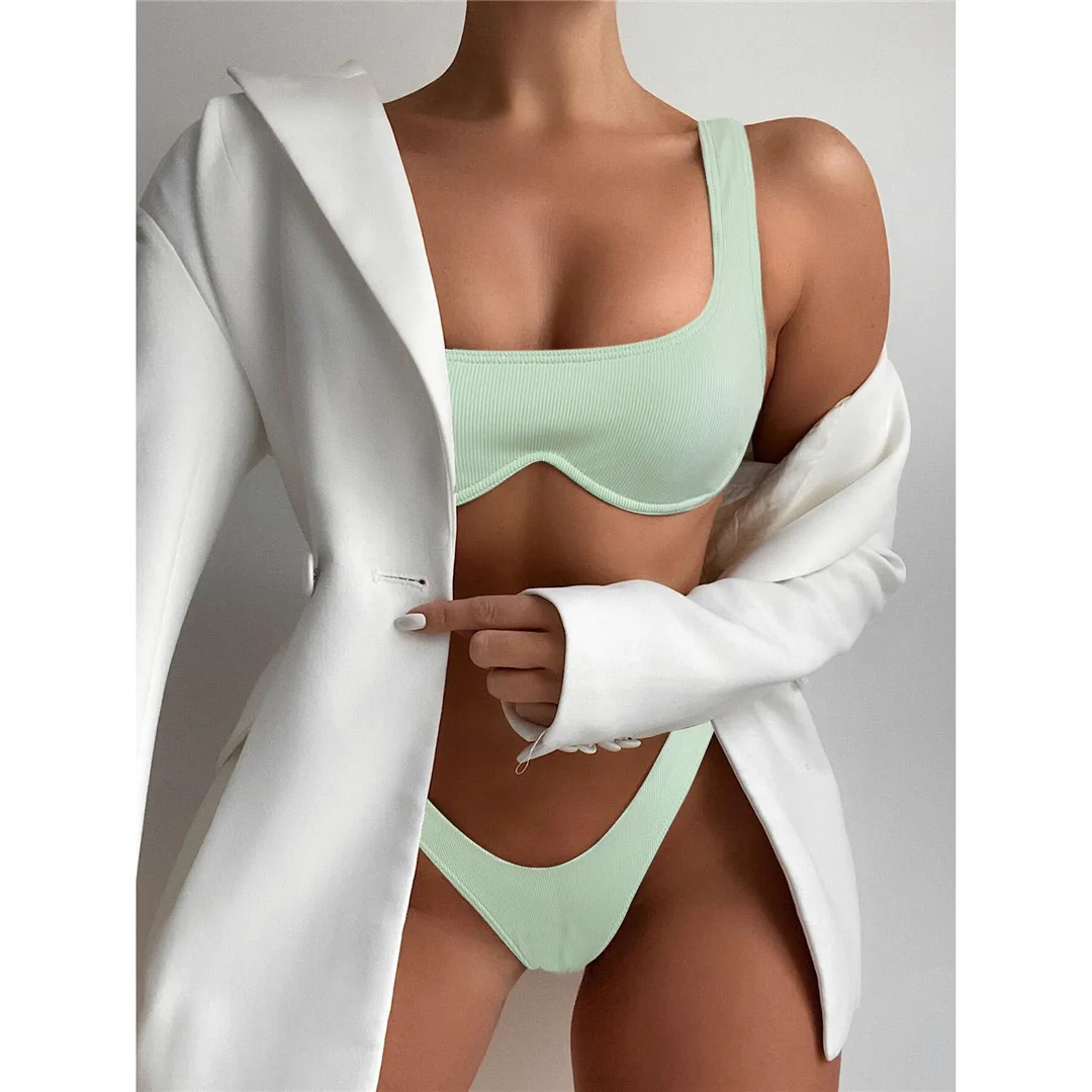 Sexy V-Bar-Bikini mit Bügel, Damen-Badeanzug, zweiteiliges Bikini-Set, brasilianischer Badeanzug, Badebekleidung für Damen, V2870 – Detail 18