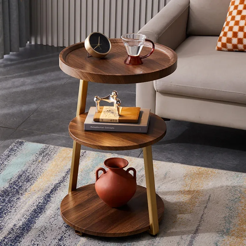 Small Round Coffee Tables, Book Console, Dressing Console Table, Small Makeup Side Table, Decoração Moderna, Frete Grátis