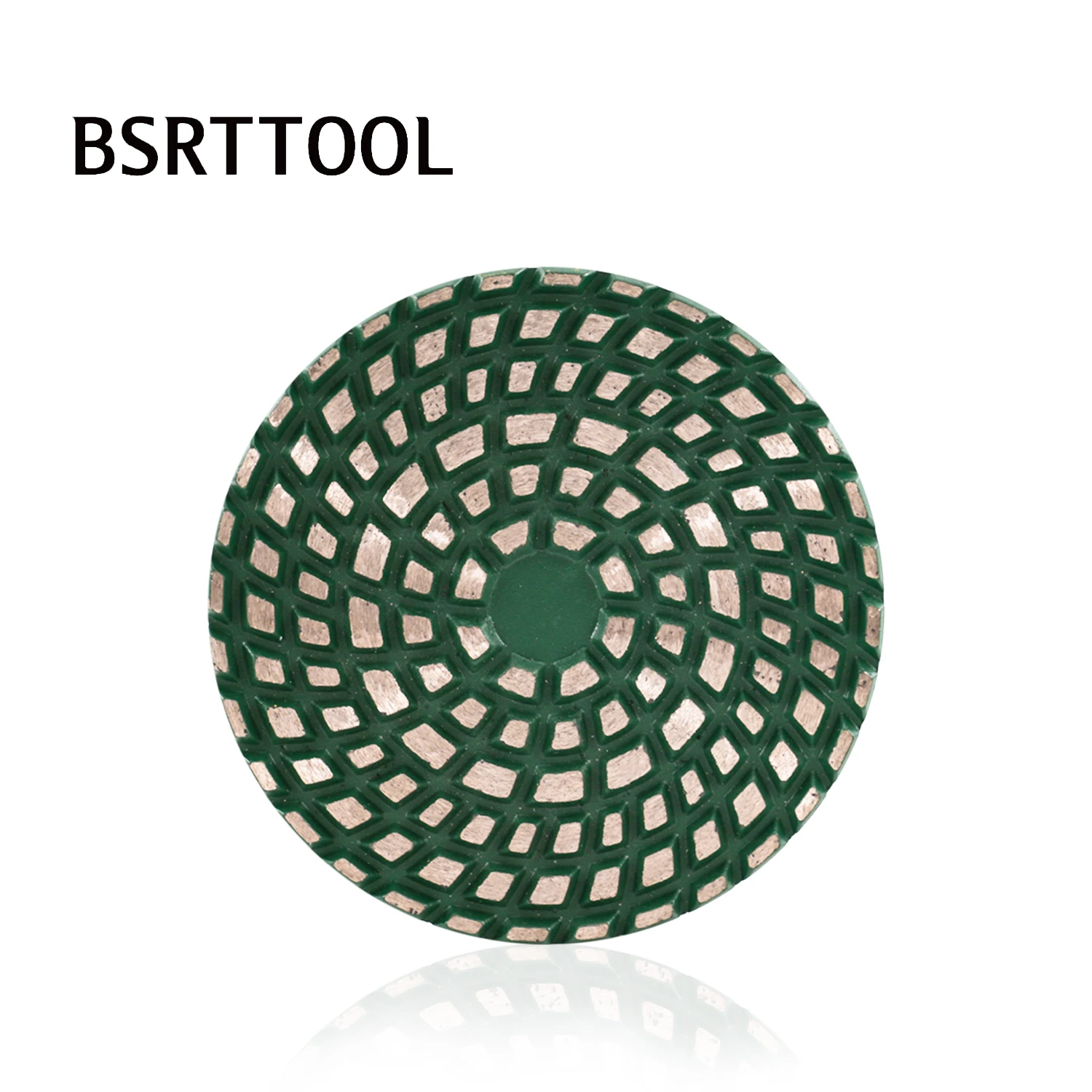 

BSRTTOOL BSRTTOOL 1pc 100mm 4" FIoor Grinding Wheel Sintering Metal Bonded Polishing Pads For Concrete FIoor Grinding Disc