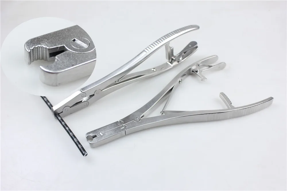 medical orthopedic instrument spine Lumbar vertebra rod clamp 5.5 6.0 Pedicle screw rod system Clips titanium rod forcep Pliers