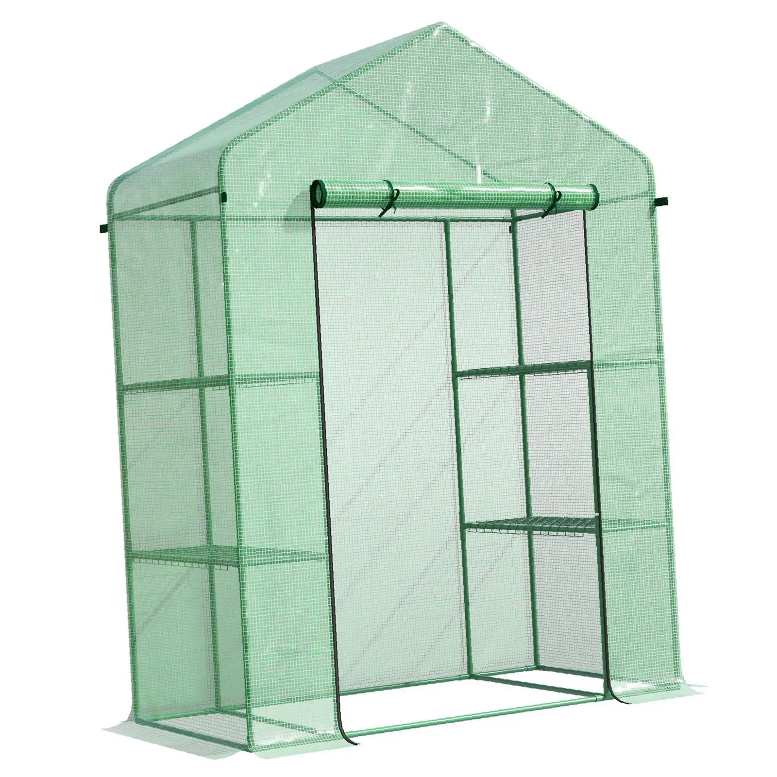 

Stable Outdoor Gardening Greenhouse with Steel Frame and Weather Resistant Cover for Plant Growing and Seedlings