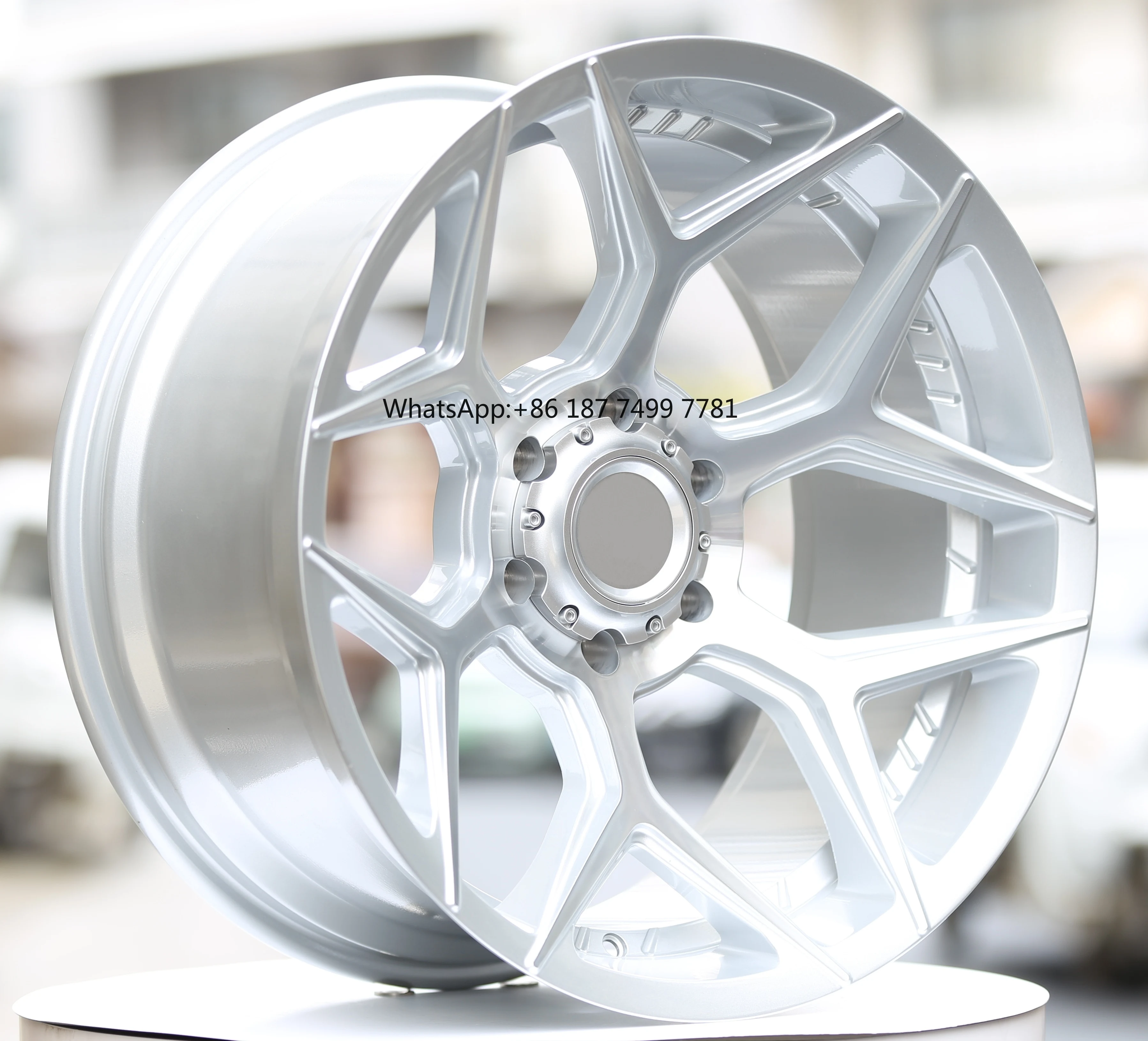 

20 22 24 Inch Aluminum Alloy Off-Road Upgrade Wheels for .Hilux Jeep Wrangler Gladiator GMC Yukon Chevrolet Pickup SUV