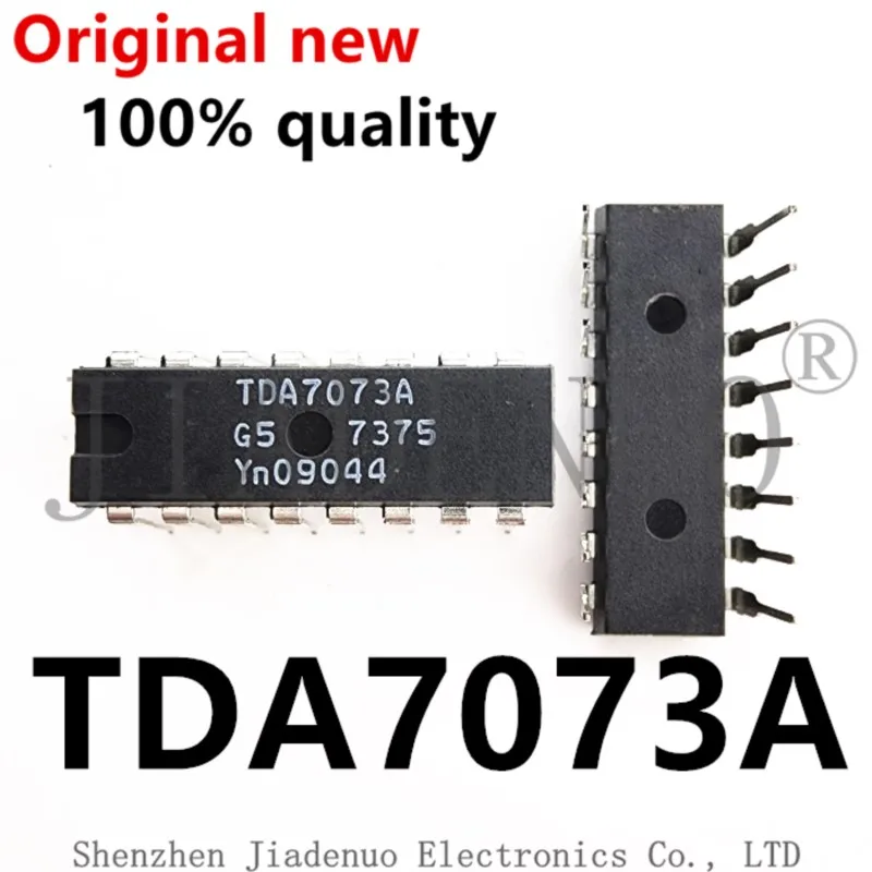 

(5-10 шт.) 100% Новый оригинальный набор микросхем TDA7073A dip16