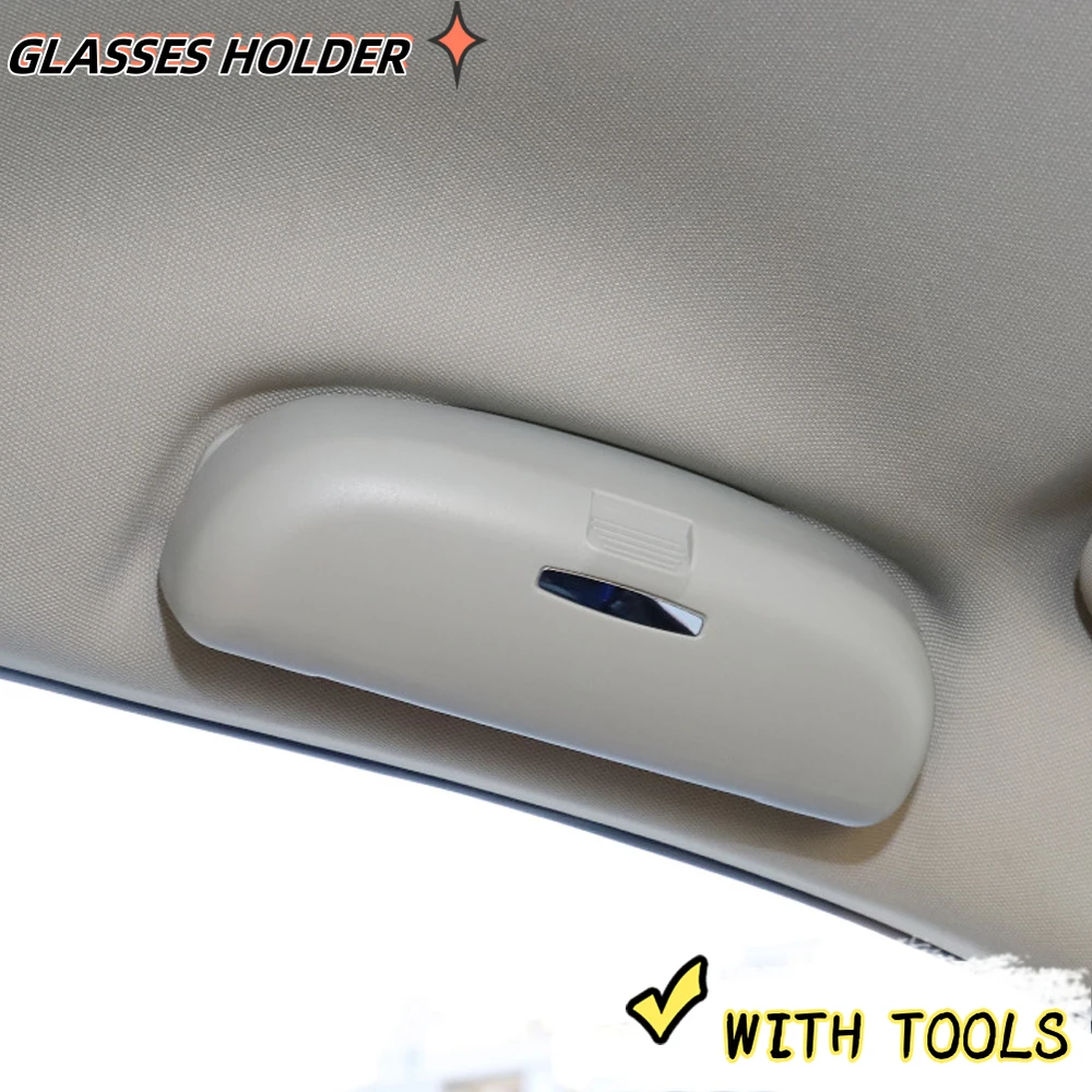 Car Glasses Box Storage Sunglasses Case Holder For Audi A5 A6 C7 C8 C6 A7 A8 Q3 Q5 Q7 A3 8V 8P S3 A4 B9 B8 Sportback Accessories view 3