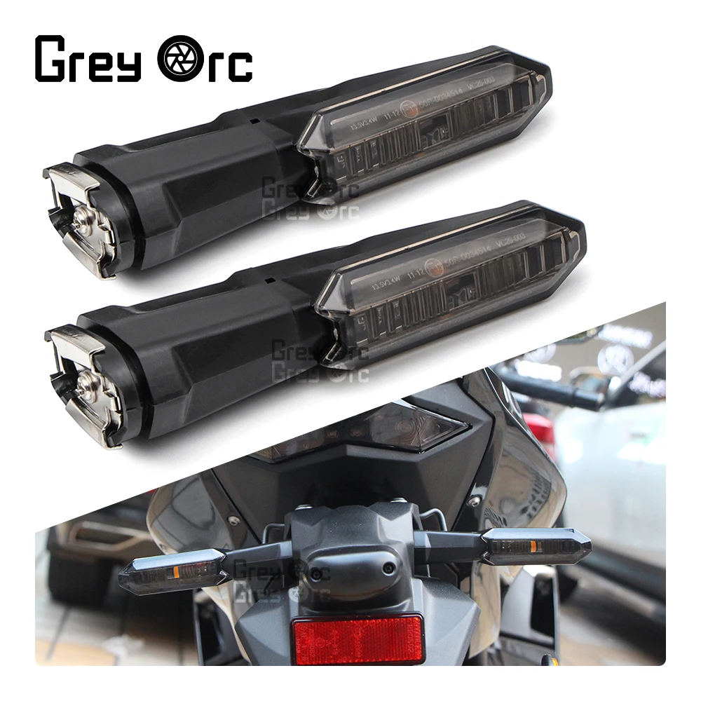 Fit Z900 Z900RS For KAWASAKI Z125 Z250 Z250SL Z300 Z400 Z650 Z750 Z800 Z1000 Z1000R LED Turn Signal Indicator Light Blinking