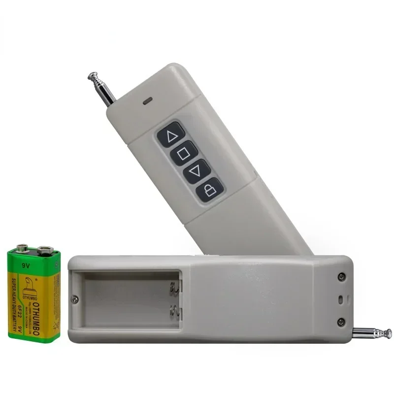 Long Range Distance High Power 3CH RF Remote Control Transmitter 315/433.92 MHZ Garage Door Gate Remote Control 1pcs