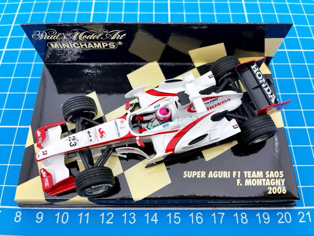 Minichamps 1:43 F1 SA05 SA06 Montagny Ide Sato Simulation Limited Edition Resin Metal Static Car Model Toy Gift