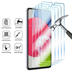 4Pcs Tempered Glass For Samsung Galaxy A54 A34 A14 A53 5G A12 A50 A51 A52 A70 A71 A72 A20E A31 A10 A40 A32 A30S M31 M21 Glass