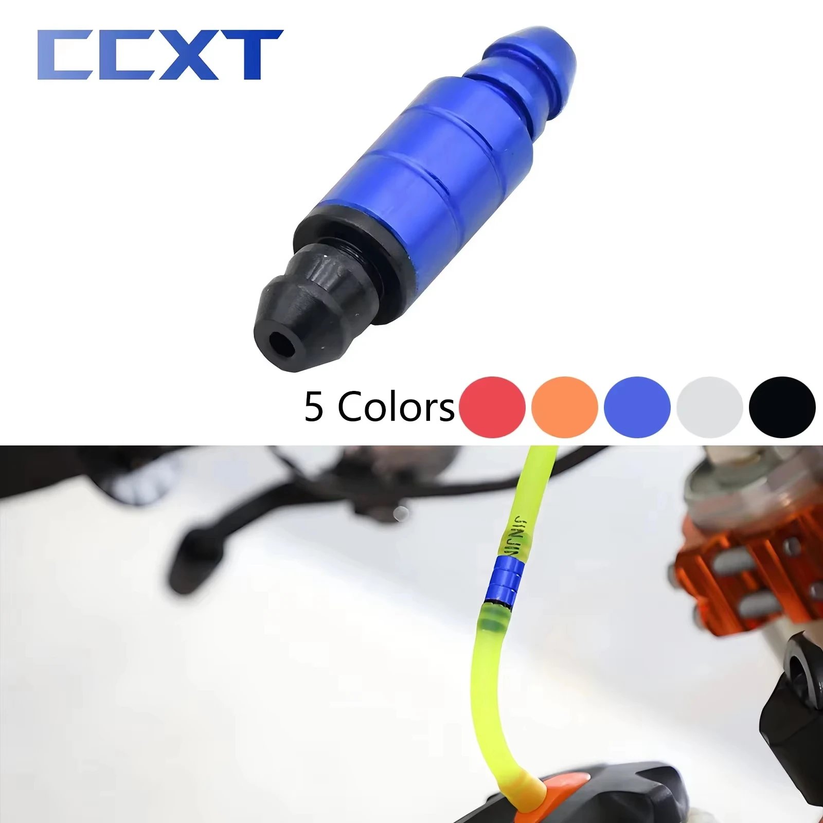 

Motorcycle Clutch Brake Bleeder CNC Tank Cover Check Valve Fuel Tank Cover Breather Valve For Honda KTM Yamaha Kasawaki Suzuki