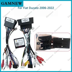 Car 16pin Wiring Harness Adapter Canbus Box For Fiat Ducato Radio Power Cable FP5-FT-002