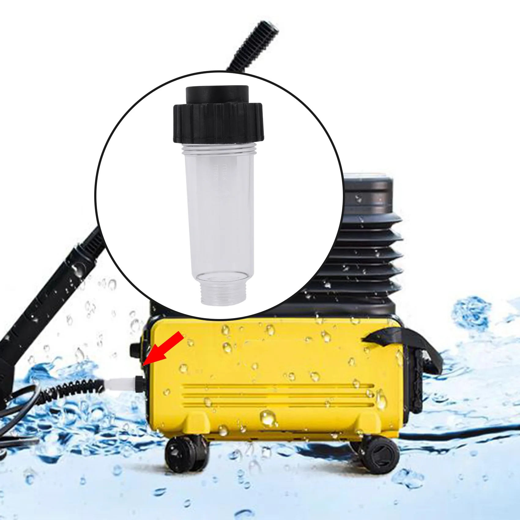 High Pressure Cleaning-Gun Garden Hose High Pressure Cleaner Water Filter Filter For Karcher K2-K7