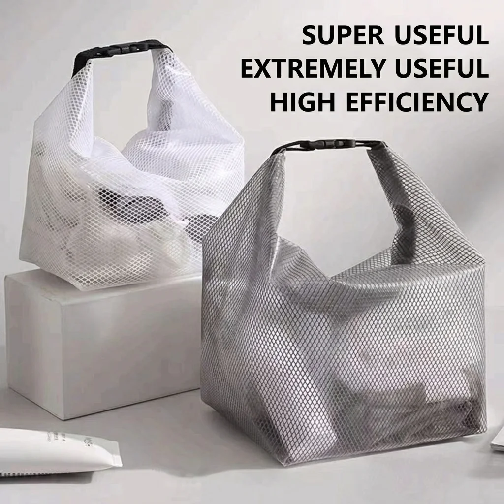 Men's and Women's Outdoor Travel Toiletry Bag Swimming Bathroom, Large Capacity Drawstring, Outdoor Toiletries Bag Waterproof