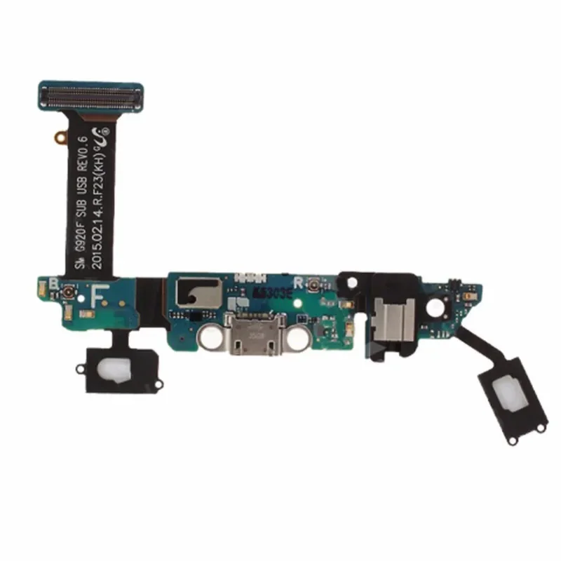 Charging Flex Cable For Samsung Galaxy S6 Europe SM-G920F/Korea Charging port For SM-G920S/G920K/China SM-G9200/G920i