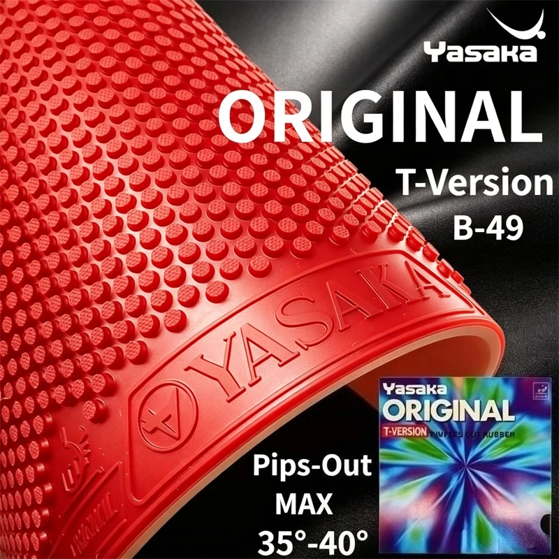 Table Tennis In Japanese - ยางปิงปอง Yasaka Original T-Version B-49 ของญี่ปุ่น