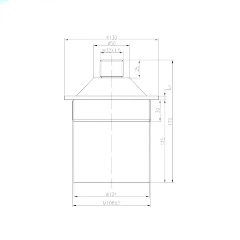 50M Range Ordinary Transducer DYA-15-50D-F Ultrasonic Anti-Collision Distance Measure Sensors