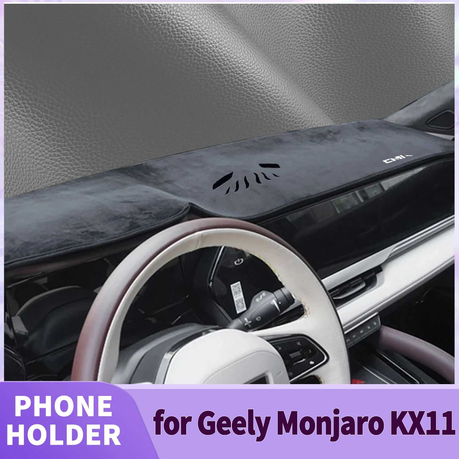 

fit for Geely Monjaro KX11 Car Accessories Dashmat Dashboard Cover Pad DashMat Sunshade Protective Carpet