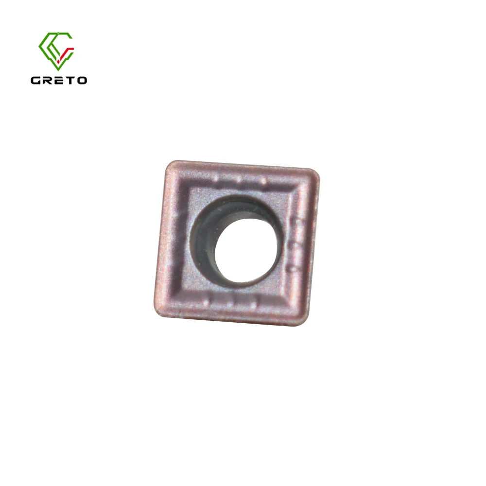 

GRETO SPGT050204-PM GT4202 GT4205 Cemented Carbide Cutting Inserts Metal Milling Tools SPMG 050204 PM Milling Inserts