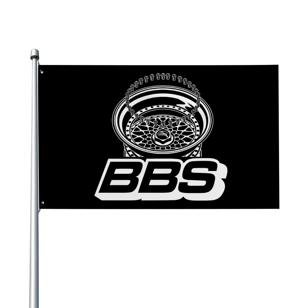 90x150cm BBS Flag Custom Flags With Grommet Outdoor And Indoor Banner