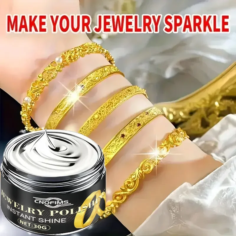 Fasilawei Jewelry Polishing Paste : Scratch Removal for Gold/Silver/Watches/Gemstones, Nonabrasive, Glossy Shine