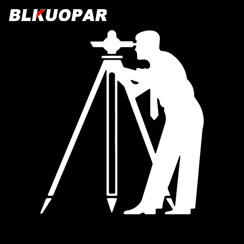 BLKUOPAR Geological Surveyor Car Stickers Fashion Decal Occlusion Scratch Die Cut Caravan Refrigerator Car Lable