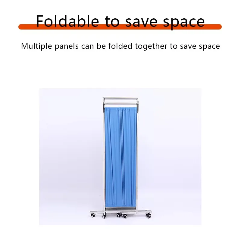 شاشة Epoxy Ward شاشة ستارة طبية ستارة سرير المستشفى شاشة قابلة للطي في المخزون #5