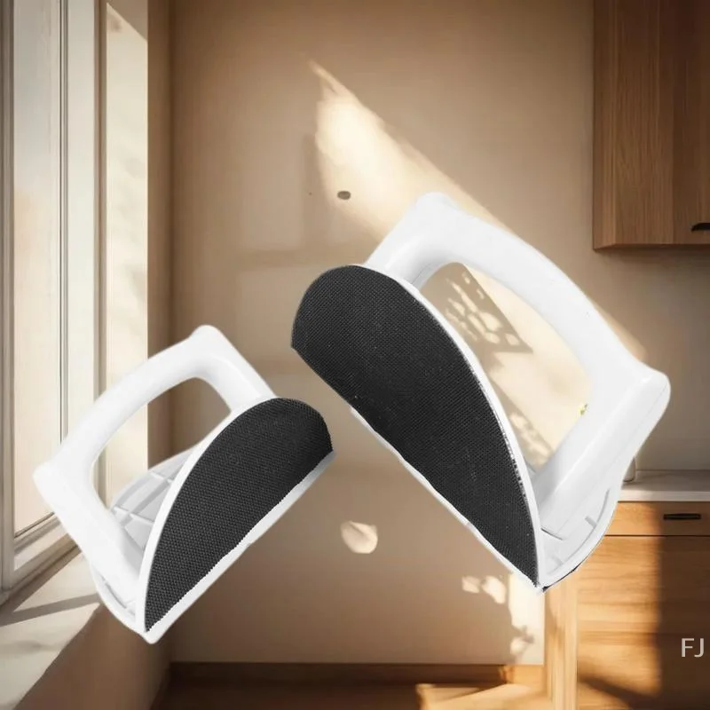 

Crafting Must-Have: Ergonomic Plastic Corner Sander Set with Half Circle Self-Adhesive Sanding Pad Holder