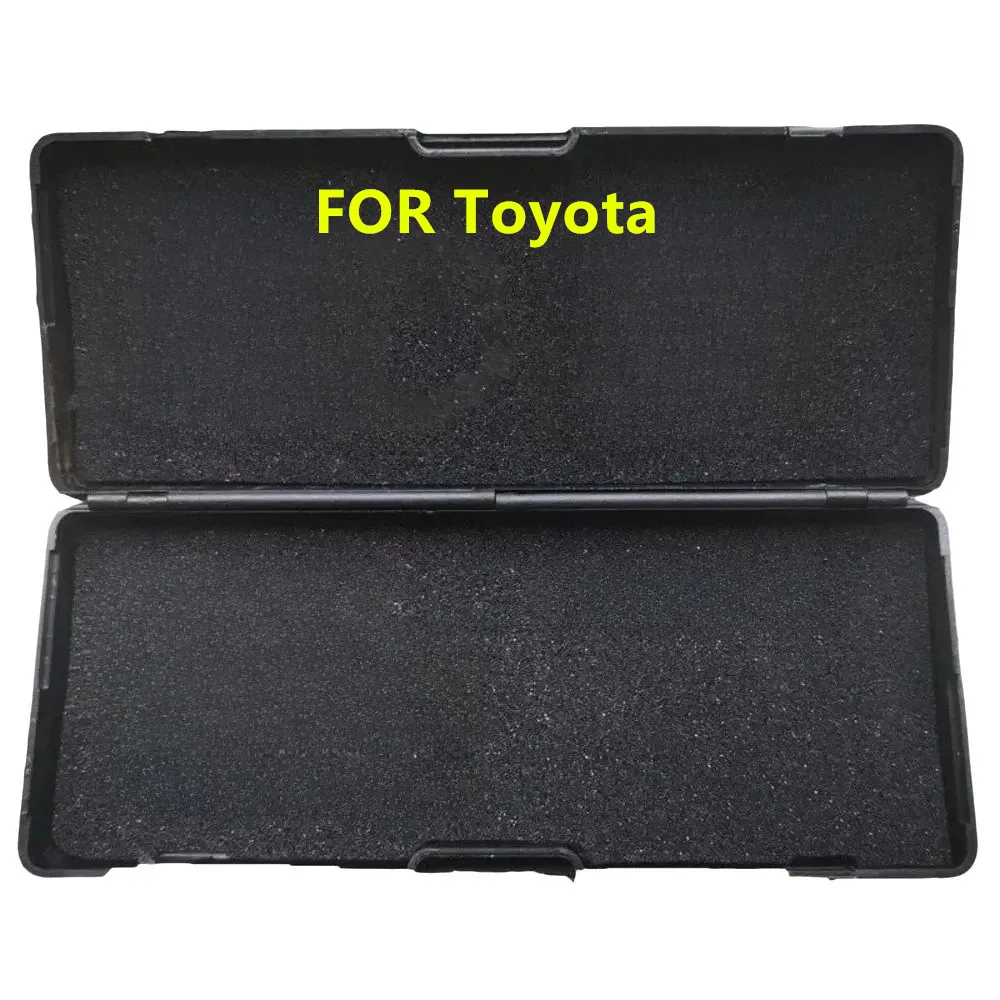 Lishi tools, including TOY2 TOY2014 TOY2018 TOY40 TOY43 IGN TOY43R IGN TOY43AT IGN TOY47 TOY48 TOY51 TOY38R are used for Toyota.