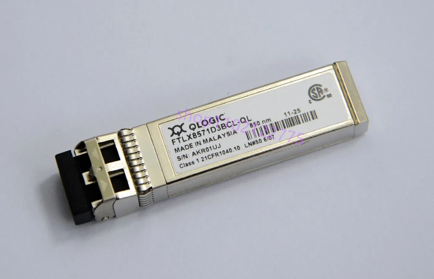 QLOGIC 10gb Module Sfp/FTLX8571D3BCL-QL/SFP+ 10g Qlogic Optical Network Card Module/Qlogic 10g Module/Qle Hba Port Module