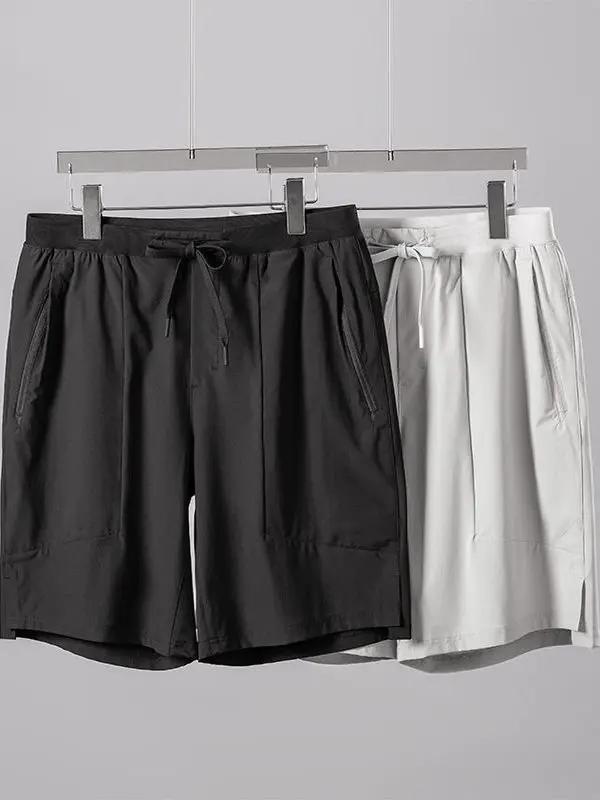 

Lightweight Qui-Dry Cool Feeling Men's Outdoor Running orts Summer Five-Quarter Length Breathable Sports Leisure Pants