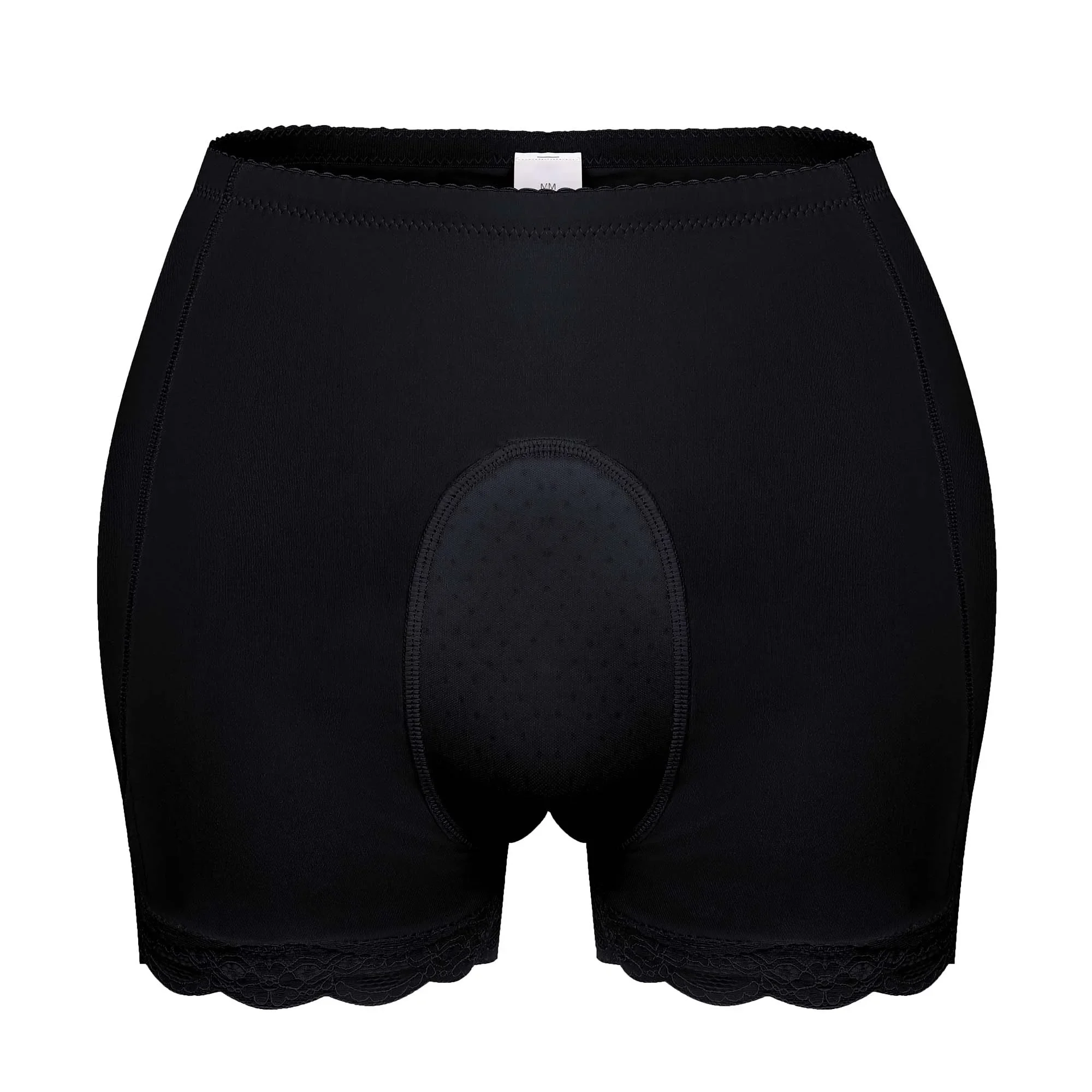 Men Thicken Hip Shaping Boxer Shorts Hiding Gaff Panties for Crossdresser Transgender Pants Underwear Fake Vaginal Padded Trunks