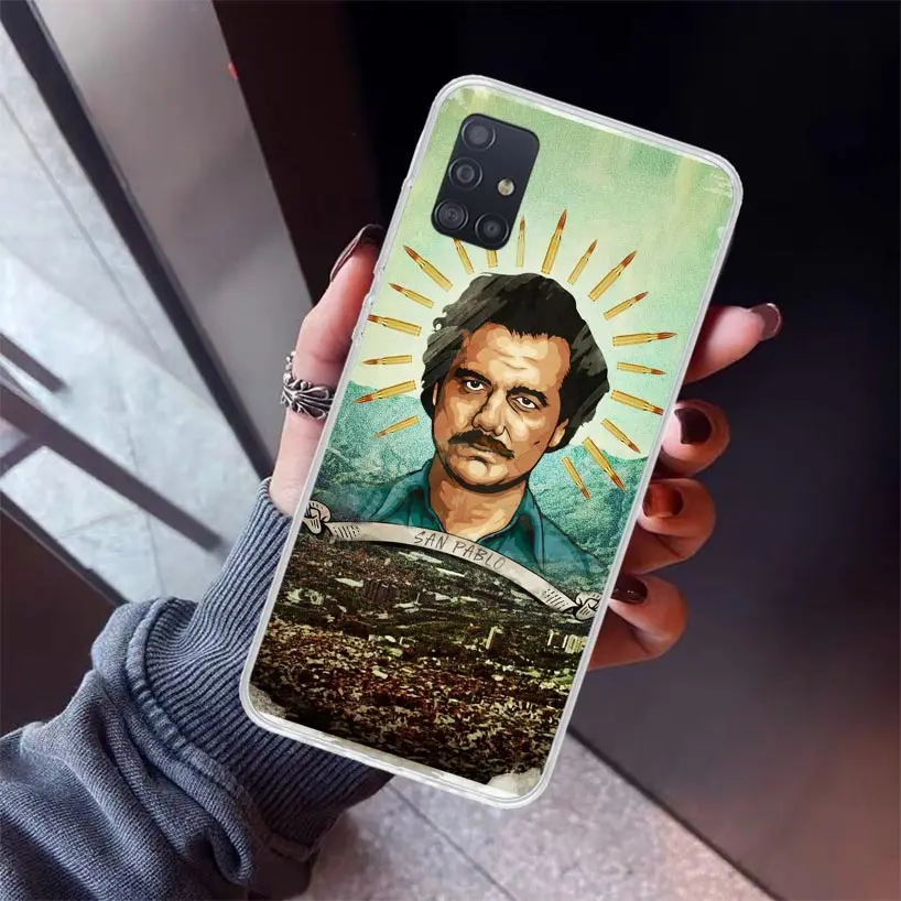 Narcos TV Series Pablo Escobar Phone Case For Samsung Galaxy A51 A50S A41 A40 A31 A30S A21S A20S A10S A20E A71 A70 A6 A7 A8 A9 P