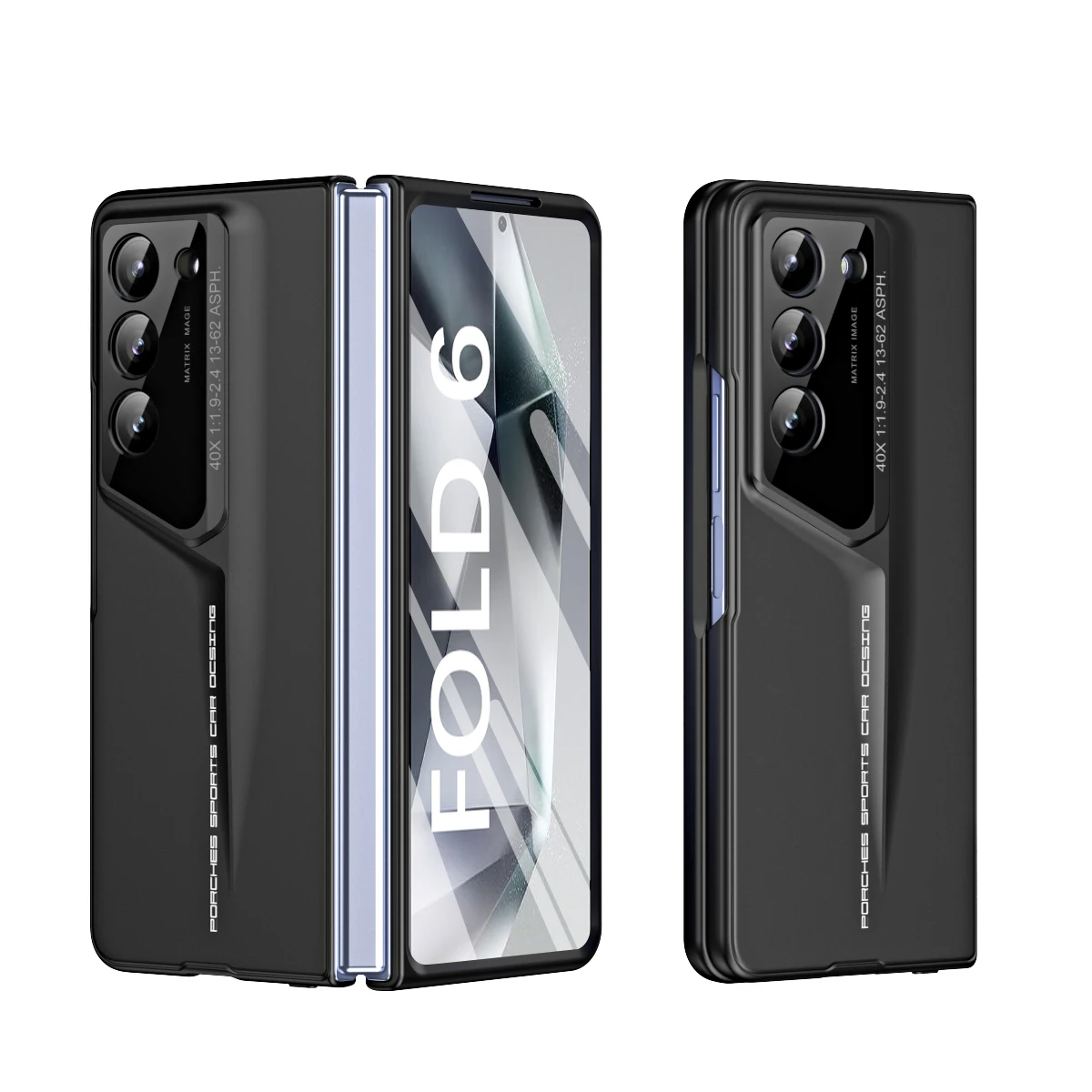 

Stylish Design AG Anti-Fingerprint Tempered Glass Film Screen & Lens Protection for Samsung Z Fold 7 6 5 4 Shockproof Full Cover