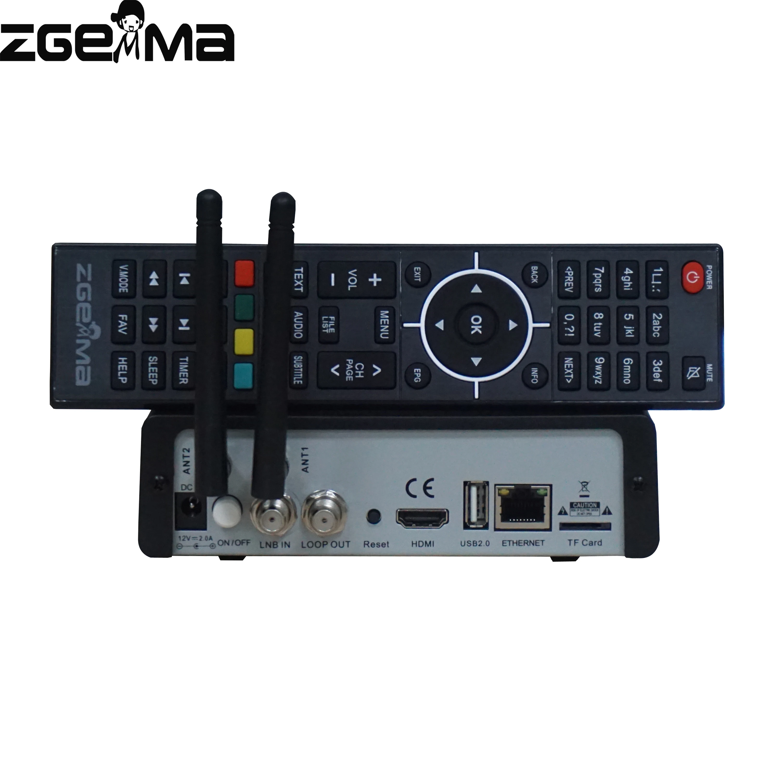 ZGEMMA H9S 4K satellite tv receiver DVB S2X with build-in wifi