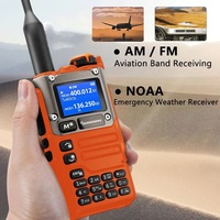 Quansheng UV-K5(8) UV-K58 Orange color Portable Two Way Radio UHF VHF 50-600MHz Walkie Talkie Type-C Charging Amateur Ham Radio