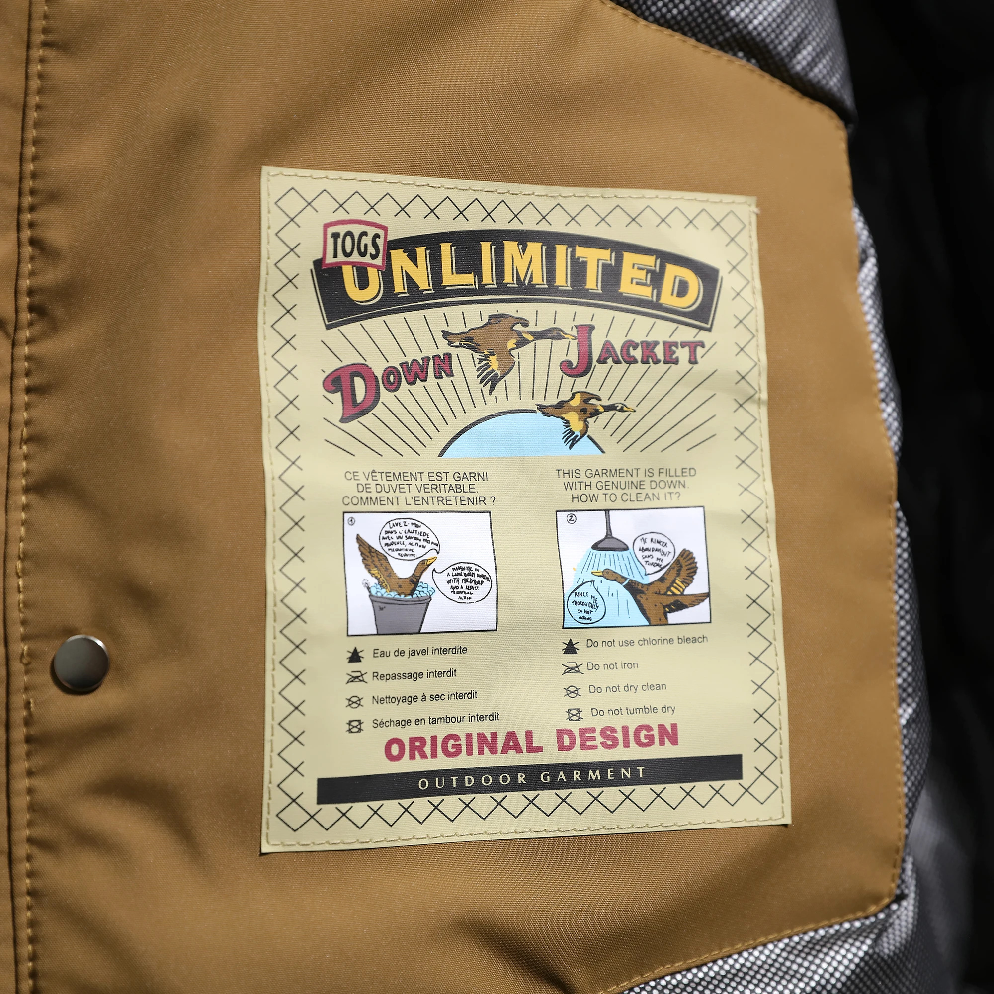 

Thiened aphene down Jaet Мужская уличная теплая удерживающая модная городская молодежная молодежная длина стандартной длины чистый цвет